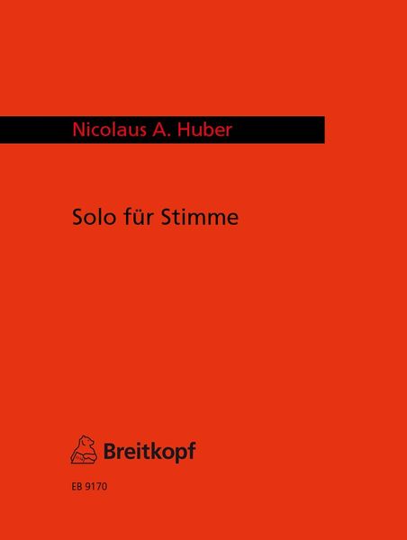 Solo Für Stimme (2004).