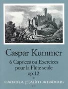 Six Caprices Ou Exercices, Op. 12 : Pour la Flute Seule.