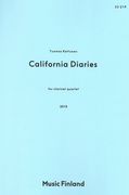 California Diaries : For Clarinet Quartet (2018).