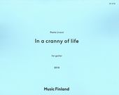 In A Cranny of Life : For Guitar (2018).