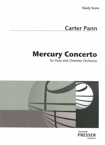 Mercury Concerto : Flute and Chamber Orchestra (2008/09).
