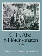 Sech Sonaten Für Querflöte und Basso Continuo, Op. 6 1-3.