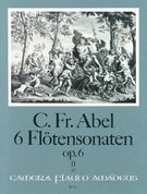 Sech Sonaten Für Querflöte und Basso Continuo, Op. 6/4-6.