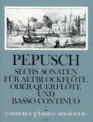 Sechs Sonaten Für Alfblockflöte Oder Querflöte Un Basso Continuo, 1-3.