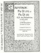 Exercises Fa Ut (VII) et Fa Ut (XI) : For Tttb Recorders, Voices Or Viols.