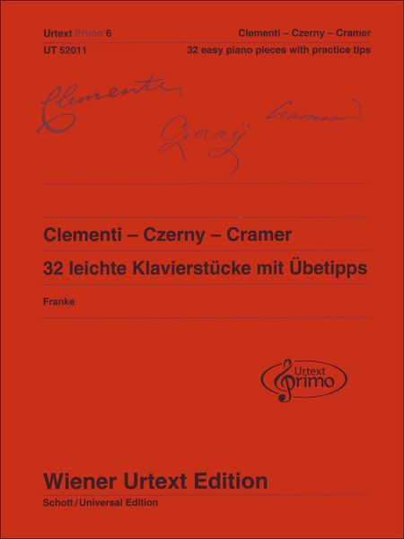 32 Leichte Klavierstücke Mit Übetipps / Selected and Annotated by Nils Franke.