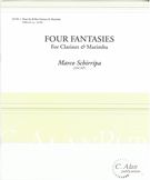 Four Fantasies : For Clarinet and Marimba.