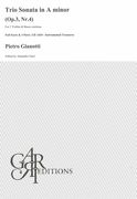 Trio Sonata In A Minor, Op. 3, No. 4 : For 2 Violins and Basso Continuo / Ed. Alejandro Garri.