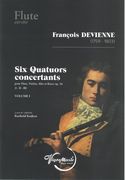 Six Quatuors Concertants, Op. 16 : Pour Flute, Violon, Alto et Basse - Vol. 1.