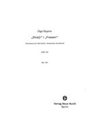 Zhratj/Fressen! : Intermezzo Für Klarinette, Violoncello und Klavier (2001-02).