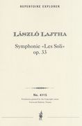 Symphonie, Op. 33 (Les Soli) : Für Streichorchester, Harfe und Schlagwerk.