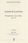 Symphonie, Op. 33 (Les Soli) : Für Streichorchester, Harfe und Schlagwerk.