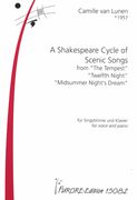 Shakespeare Cycle of Scenic Songs : For Voice and Piano.
