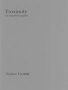 Proximity : For Saxophone Quartet.