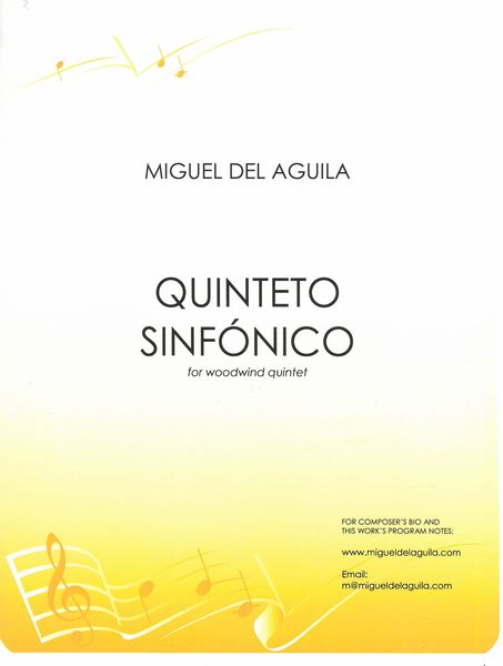 Quinteto Sinfónico, Op. 122 : For Wind Quintet (2019).