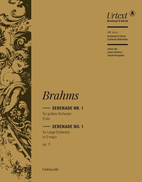 Serenade Nr. 1 D-Dur, Op. 1 : Für Grosses Orchester / edited by Michael Musgrave.