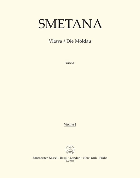 Vltava = Die Moldau : For Orchestra / edited by Hugh MacDonald.