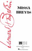 Missa Brevis : For SATB Divisi A Cappella Chorus Or Soli and Percussion.