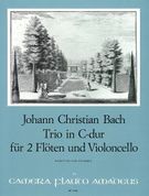Trio In C-Dur : Für 2 Flöten und Violoncello.