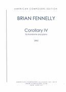 Corollary IV : For Trombone and Piano (2002).