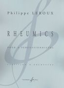 Rheumics : Pour 6 Percussionistes (2005).