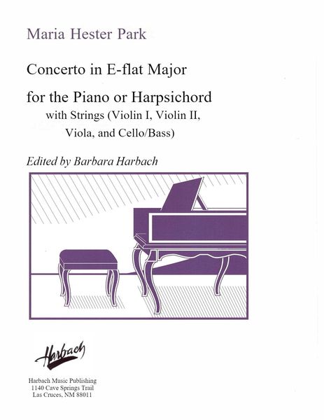 Concerto In E Flat Major : For Piano Or Harpsichord With Strings / Ed. Harbach [Download].