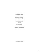 Kafka Songs : For Violin and Voice (2001-03).