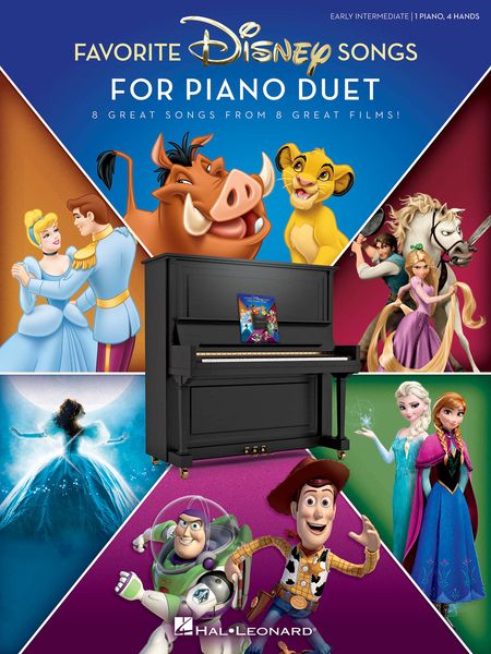 Favorite Disney Songs : For Piano Duet.