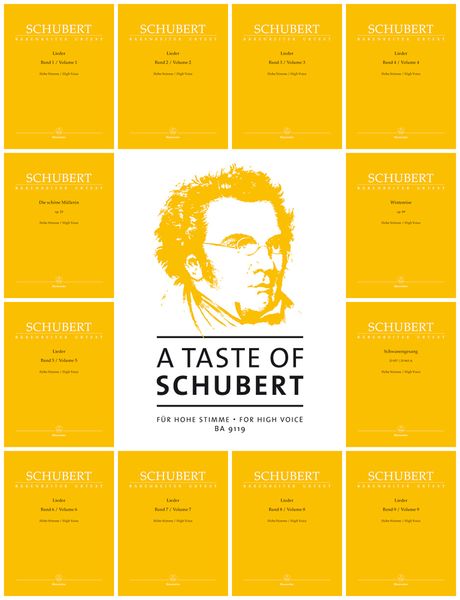A Taste of Schubert : For High Voice / edited by Walther Dürr.