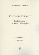 Légende De Saint Christophe : Drame Sacré En Trois Actes et Huit Tableaux.