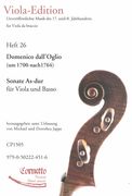 Sonate As-Dur : Für Viola und Basso / edited by Michael and Dorothea Jappe.