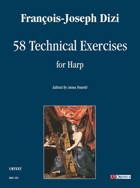 58 Technical Exercises : For Harp / edited by Anna Pasetti.