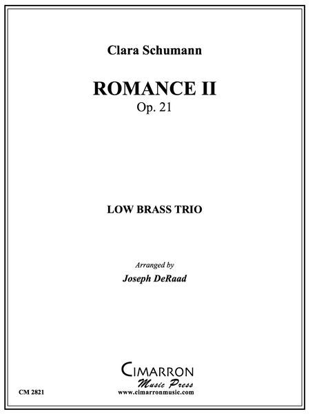 Romance II, Op. 21 : arranged For 2 Euphoniums and Tuba by Joseph DeRaad.
