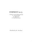 Symphony No. 3 : For Wind Ensemble.