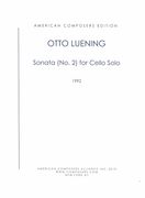 Sonata (No. 2) : For Cello Solo (1992).