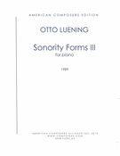 Sonority Forms III : For Piano (1989).