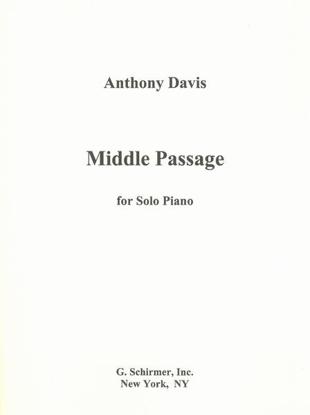 Middle Passage : For Piano Solo (1983).
