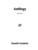 Antilogy : For Solo Horn.