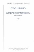 Symphonic Interlude IV : For Orchestra (1985).