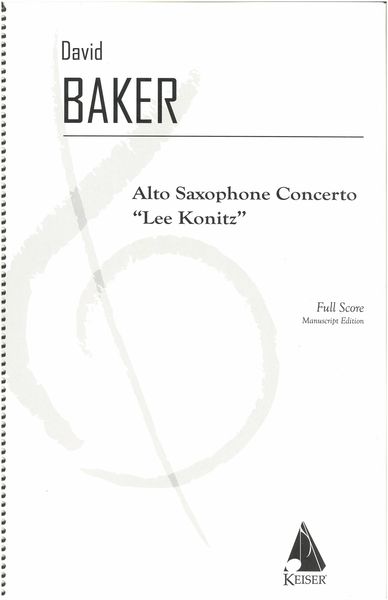 Alto Saxophone Concerto (Lee Konitz) (1989).