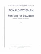 Fanfare For Bowdoin : For Wind Ensemble With Timpani (1994).
