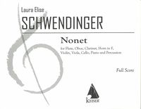 Nonet : For Flute, Oboe, Clarinet, Horn In F, Violin, Viola, Cello, Piano and Percussion.