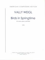 Birds In Springtime : For Voice, Piano and Flute (1975).