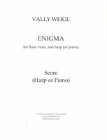 Enigma : For Flute, Viola and Harp (Or Piano).