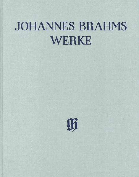 Chorwerke und Vokalquartette Mit Klavier Oder Orgel I / edited by Jakob Hauschildt.