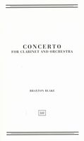 Concerto : For Clarinet and Orchestra (2014).