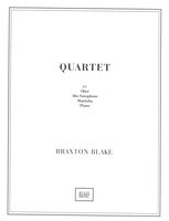 Quartet : For Oboe, Alto Saxophone, Marimba and Piano.