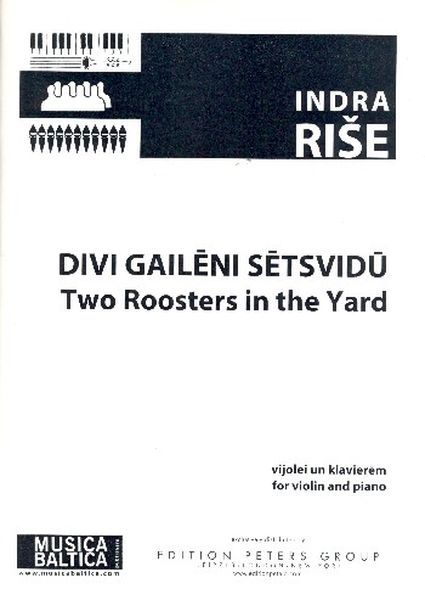 Two Roosters In The Yard : For Violin and Piano.