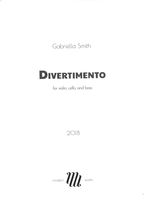 Divertimento : For Violin, Cello and Bass (2018).