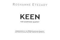Keen : For Saxophone Quartet.
